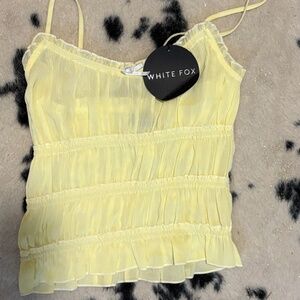 yellow country shirt.